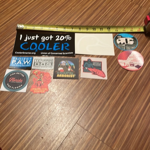 10 NWT Outdoorsy stickers and decals - Picture 7 of 8